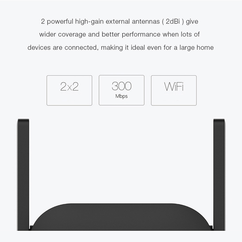 【Original】Xiaomi Pro 300M WiFi เราน์เตอร์เราน์เตอร์เครื่องขยายสัญญาณ