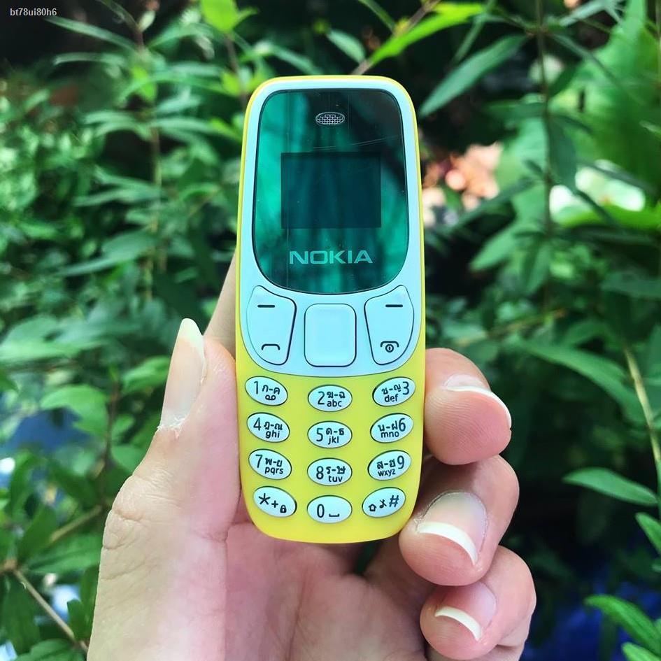 ☃NOKIA  โทรศัพท์มือถือ (สีเหลือง) ใช้งานได้ 2 ซิม โทรศัพท์ปุ่มกด รุ่นใหม่2020 โทรศัพท์จิ๋ว มือถือจิ๋ว โนเกียจิ๋ว