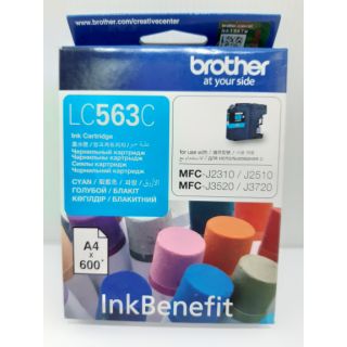 หมึก Brother LC563C สีฟ้า ของแท้