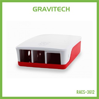 [Gravitechthai]Official Raspberry Pi 4 Case - Red/White