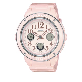 Casio Baby-G นาฬิกาข้อมือผู้หญิง สายเรซิ่น รุ่น BGA-150EF,BGA-150EF-4B - สีชมพู