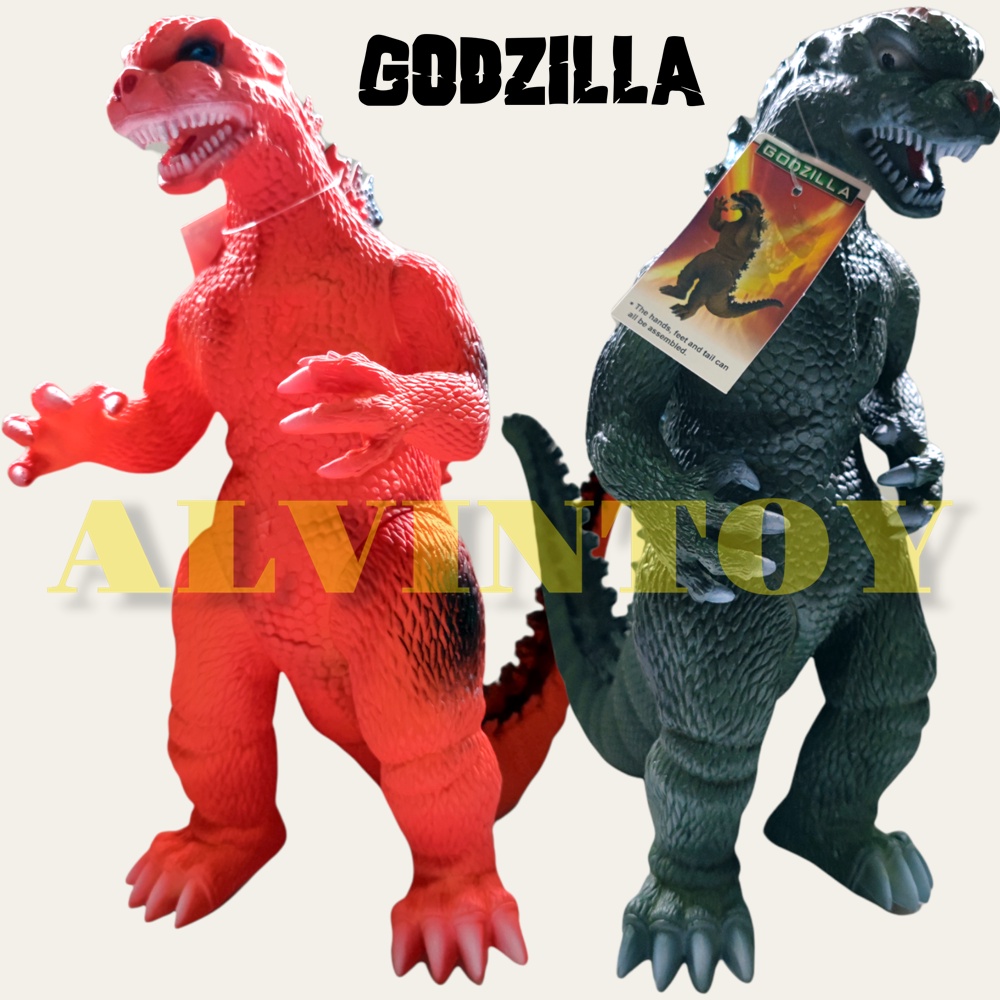 มีของแถม โมเดล Godzilla - ก็อตซิลล่าตัวใหญ่ ขนาด 35 cm. โมเดลก๊อตซิลล่า ผลิตจากวัสดุ PVC คุณภาพดี