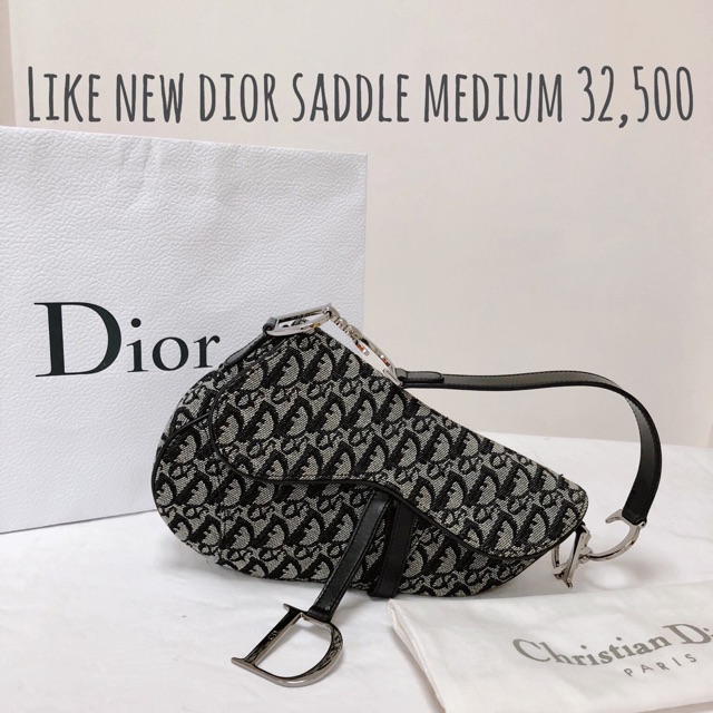 Dior medium saddle vintage