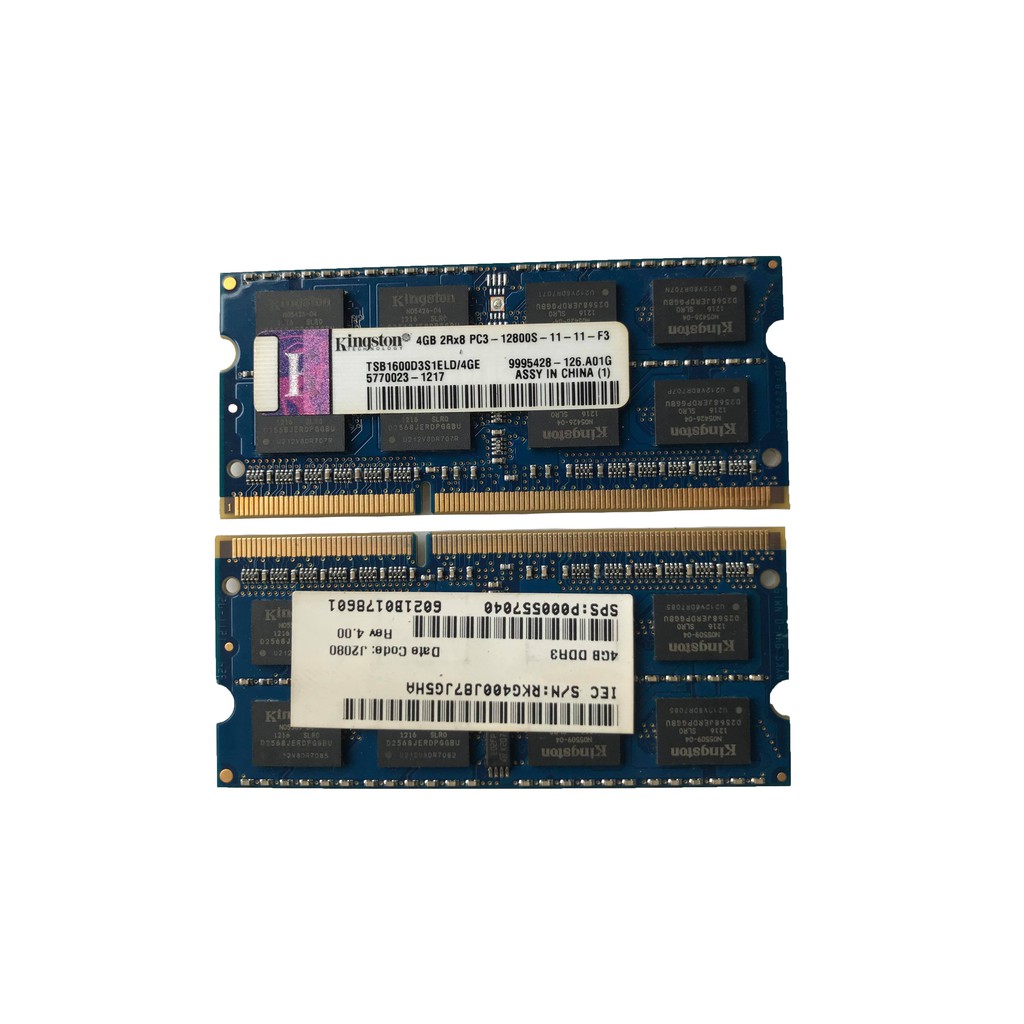 Ram NB(สำหรับโน๊ตบุ๊ค) Kingston DDR3 4GB Bus1600