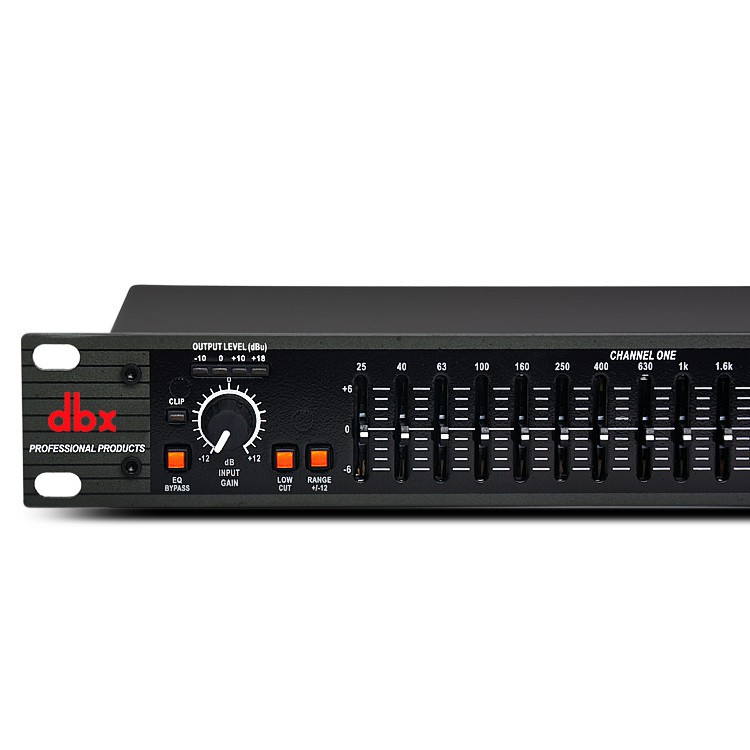 ℗DBX eq 215 Dual Channel 15-Band Equalizer 1U Rack Mount - intl รองรับแหล่งจ่ายไฟ 110v-240v