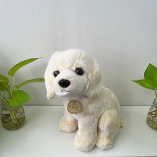 ตุ๊กตาแลบราดอร์ริทรีฟเวอร์ Yellow Labrador Retriever Pup Yellow Labrador Retriever Stuffed Animals Toy ตุ๊กตาสุนัข