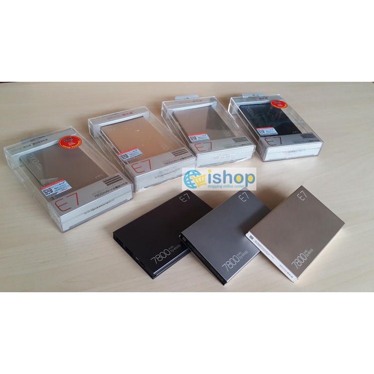 Powerbank eloop 7800 mAh รุ่น E7 ของแท้100%