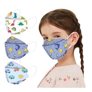 หน้ากาก KF94 เด็ก mask เด็ก mask แมส ลายกว่าตูน แพคละ10ชิ้น