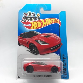 รถเหล็ก Hotwheels 14 CORVETTE STINGRAY (ib21)