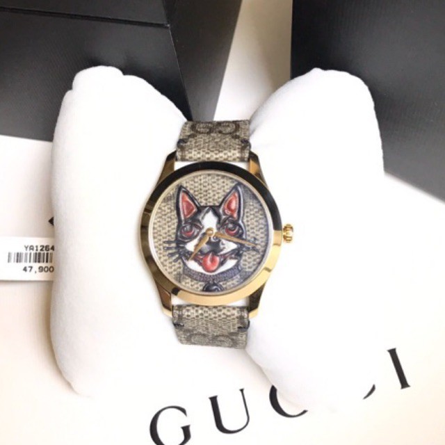 Gucci watch ออกชอปไทย พร้อมส่ง ของแท้100%