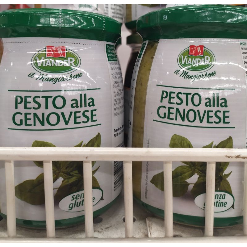 #สินค้าใหม่# Viander Pesto alla Genovese เวียนเกอร์ เพสโต้ซอส520g*(1ขวด)