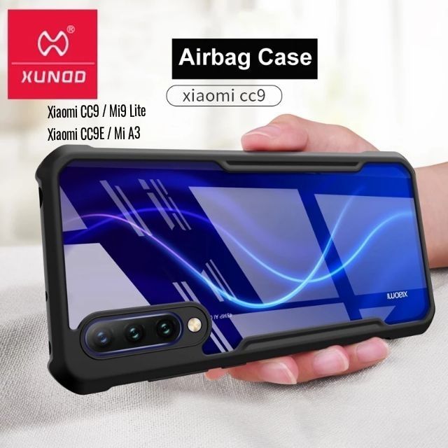 XUNDD Xiaomi Mi A3 / CC9e / CC9 Mi 9 Lite / CC9 Pro Xiaomi Note 10 Pro เคสกันกระแทกแบบใส
