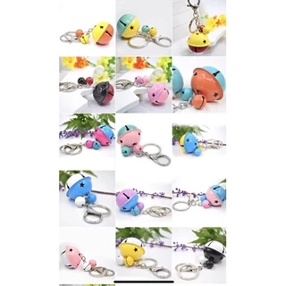 Trendy Bells มีให้เลือกถึง 16 สี! น่ารักแฟชั่นเบลล์พวงกุญแจผู้หญิงกระเป๋าเครื่องประดับรถยนต์LD ysk