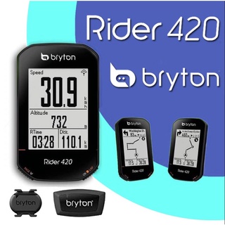 ไมล์จักรยาน Bryton รุ่น Rider 420T (มาพร้อมกับSmart HR + candance)