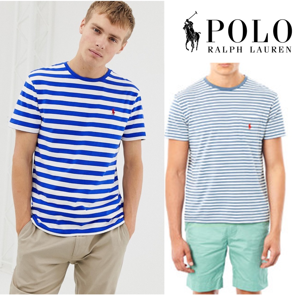 Polo Ralph Lauren เสื้อโปโล เสื้อยืด มือสอง ของแท้100%