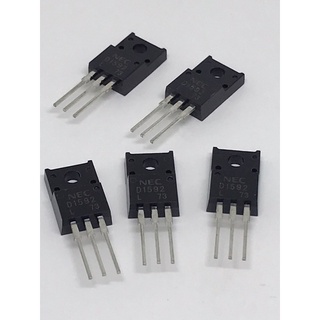 D1592 (2SD1592) TO:220 POWER TRANSISTOR NPN 5A 500V แพ็ค5ตัว