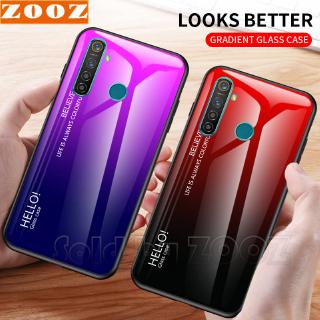 Realme 5i 5s 5 3 Pro Realme5Pro OPPO A31 A9 A5 2020 A91 Case Gradient 9H Tempered Glass Cover for Realme5i Realme5s Realme5Pro Realme5 3 Pro OPPO A 31 A 5 A 9 2020 A 91