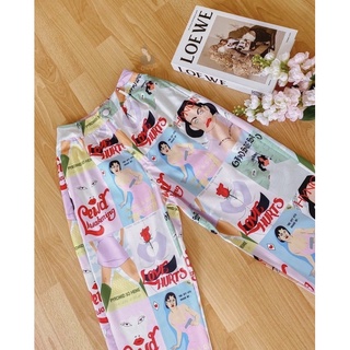 กางเกงลายกราฟฟิก Pastel pant (CD:HAA)