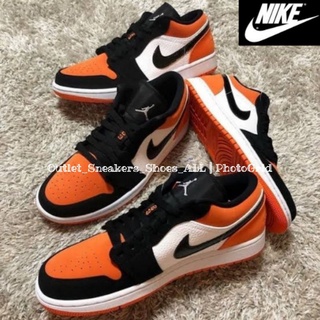 Nike Air Jordan 1 Low Shattered Backboard รองเท้าผ้าใบ ส่งฟรี