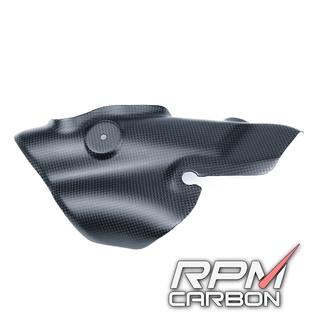 Hypermotard 950 ครอบท่อคาร์บอน Carbon Fiber Exhaust Heat Shield RPM Carbon