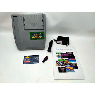 หัวโปร SFC/Snes รุ่น Smart Disc 32M แบบUSB มาพร้อมเกม800โดยประมาณ เกมส่วนใหญ่ อมตะมีคู่มือรายชื่อเกมให้หม้อแปลงไฟไทย