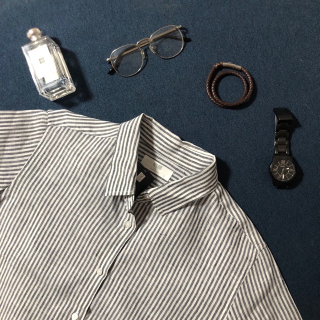 ของแท้ 100% Uniqlo เสื้อเชิ้ตผ้าลินิน (ผู้หญิง)