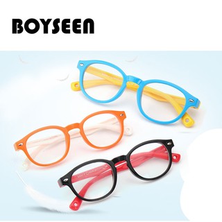 BOYSEEN แว่นสายตาเด็กกรอบแว่นสายตาเด็กแว่นตา 8141