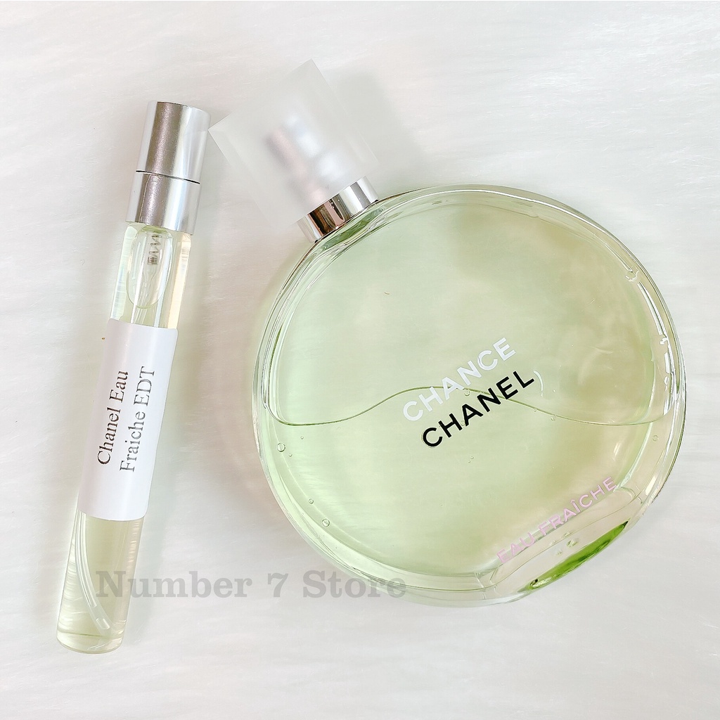 น้ำหอม ขายดีที่สุด  อันดับ  น้ำหอมผู้หPerfume Women Mini size  แบ่งขายน้ำหอมแบรนด์แท้ 100% Chanel Chance Eau Fraiche EDT