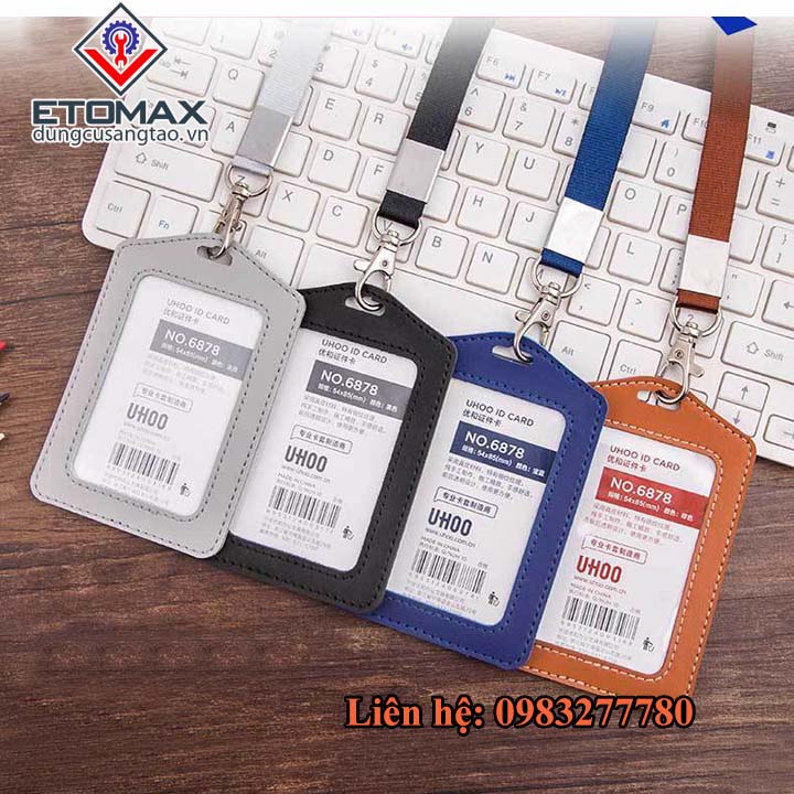 [HOT]UHOO เคสหนังใส่บัตรพนักงานระดับพรีเมียม