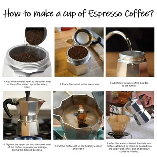 ☕☕☕ หม้อชงกาแฟ 150ml/600ml เครื่องชงกาแฟ มอคค่าพอท สำหรับ หม้อต้มกาแฟแบบแรงดัน กาต้มกาแฟสดแบบพกพา Moka Pot