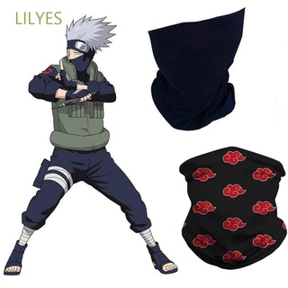 Lilyes ที่คาดศีรษะลายการ์ตูน Kakashi Ninja Bandana Uchiha Itachi สําหรับปั่นจักรยานยนต์คอสเพลย์