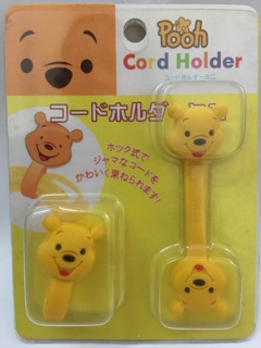 Cord Holder ที่เก็บสายชาร์จ ที่เก็บสายหูฟัง หมีพูร์ Winnie the Pooh