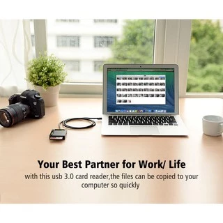 UGREEN รุ่น 30333 Card Reader USB 3.0 All in One ช่องเสียบ SD/TF/CF/MS การ์ดรีดเดอร์ Adapter