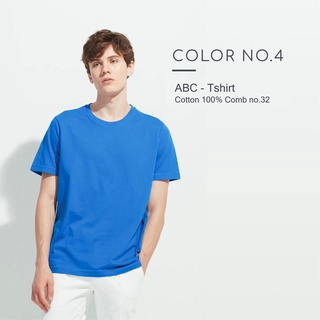 เสื้อยืด Cotton 100% คอกลม ( สีหมายเลข 4 )