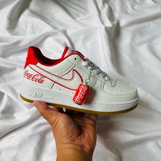 Af1 หมายเลขกองทัพอากาศ รองเท้าผ้าใบลําลอง ข้อสั้น สีขาว แฟชั่นสําหรับคู่รัก 1 ชิ้น