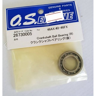 Crankshaft Ball Bearing (R) 26730005 อะไหล่ os อะไหล่เครื่องบินน้ำมัน Rc