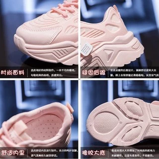 โปรโมชั่น(มาใหม่ AR-2012) รองเท้าผ้าใบผู้หญิง เสริมส้น 5 ซม.รองเท้าลำลอง