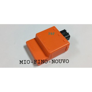 กล่อง CDI แต่งส้ม MIO,Fino,Nouvo mx