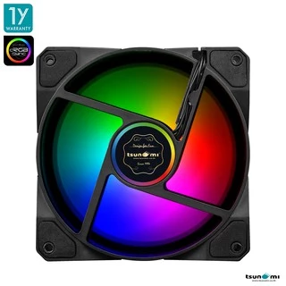 พัดลมระบายความร้อน Tsunami ABLAZE (cRGB Sync) Series RGB Cooling Fan X1 (รับประกันสินค้า 1 ปี)