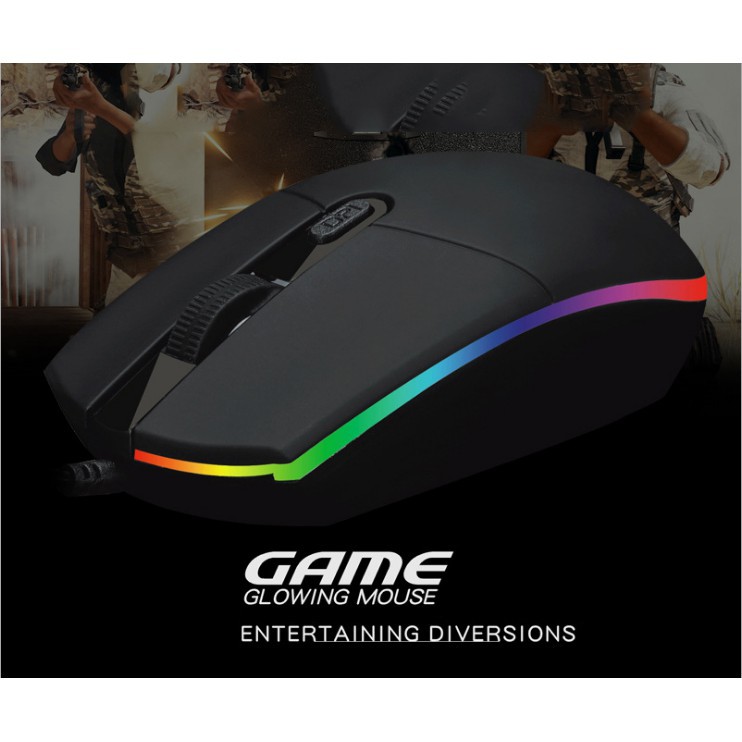 ♕☂ↂเมาส์ G102 เมาส์สำหรับเล่นเกมส์ DIVIPARD GAMING
