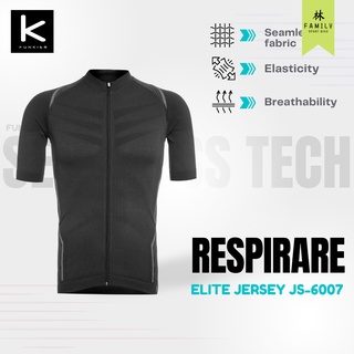 เสื้อจักรยานFunkier Respirare Seamless รุ่น LS Thermal jersey JS6007