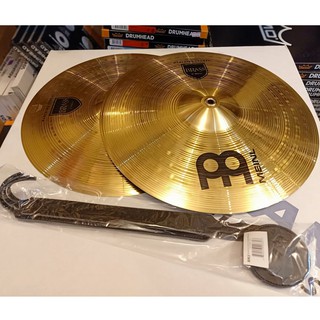 ฉาบเดินแถว AA Meinl Marching Cymbals  พร้อมหูจับฉาบ มีขนาด 14 นิ้ว / 16 นิ้ว เลือกขนาดได้ ของแท้100% - มีปลายทาง