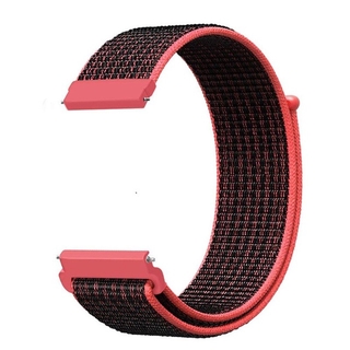 20 22 mm Soft and comfortable Nylon velcro band For Samsung Galaxy Watch 3 45mm 41mm fashion Sports breathable Strap Wristband Replace Bracelet