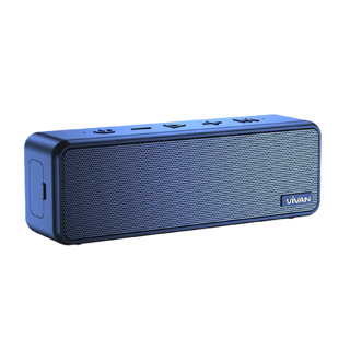 VIVAN รุ่น VS20 ลำโพงบลูทูธ ลำโพง Bluetooth Speaker บลูทูธ 5.0 กันน้ำ IPX7 รองรับ Micro SD Card/AUX/True Wireless Stereo สำหรับมือถือ Smart Phone ทุกรุ่น และสามารถต่อกับ PC/Notebook แบบ Aux 3.5mm รับประกัน 1 ปี