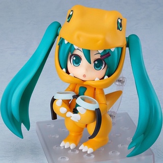 Nendoroid 1439 Miku Hatsune Kigurumi Agumon Ver. / เนนโดรอยด์ ฮัทสึเนะ มิคุ - ฟิกเกอร์แท้ โมเดล ด๋อย