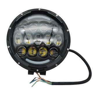 1PCS LED Work Light 7 Inch High/ Low Beam DRL LED Lights Bar For Driving Offroad Jeep Boat Car Tractor Truck 4x4 SUV 12V