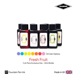 Diamine "Fresh Fruit" Ink 30ml Bottle - หมึกเติมปากกา ไดเอไมน์ ขนาด 30 มล.