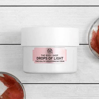 แท้💯% [ฉลากไทย/เช็คใบเสร็จได้] The Body Shop Drops of Light Pure Healthy Brightening Day Cream