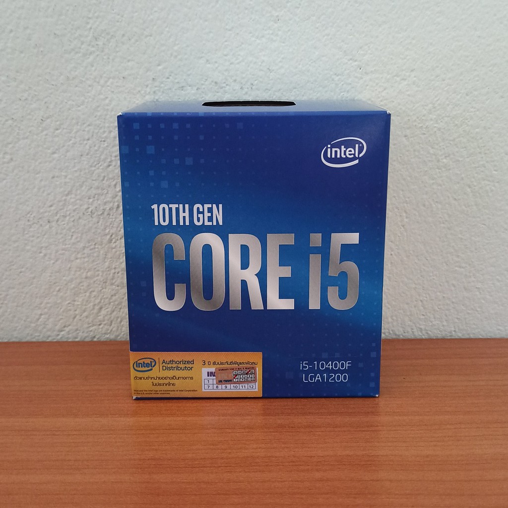 Intel Core I5 10400f Lga1200 Gen10 Cpu I5 10400f Lga 1200 Gen 10 ซีพียู หน่วยประมวลผล Shopee 2058