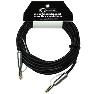 Carlsbro สายแจ็คกีตาร์ 6 เมตร มีจุกครอบหัวแจ็ค รุ่น BC835-6M (6m Guitar Cable, สายแจ็คกีตาร์ 6m)